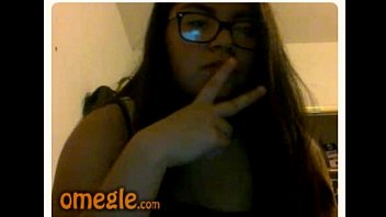 chubby girl plays the omegle game 1.