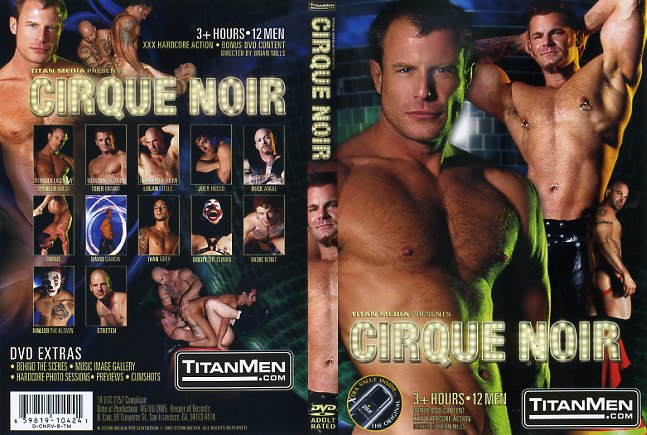 cirque noir titan media gay porn dvd