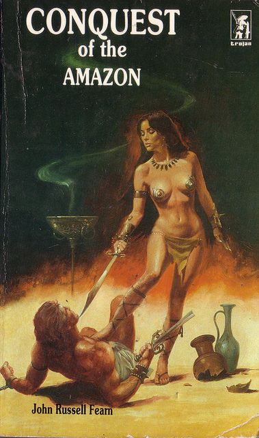 conquest of the amazon john russell fearn trojan cover artist unknown flickr