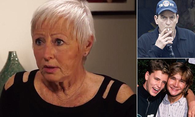 corey haims mom insists charlie sheen didnt rape her son daily mail online