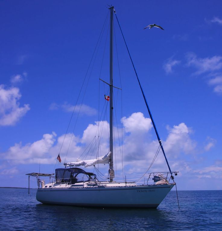 cost of getting our moody ready to sail and taking her for a shakedown cruise in the bahamas