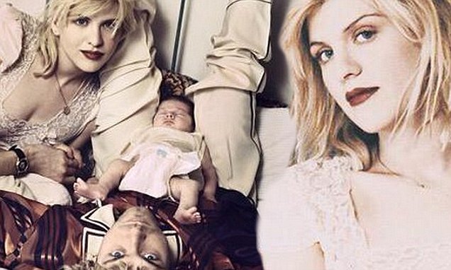 courtney love writes heartbreaking note to kurt cobain years after his suicide daily mail online