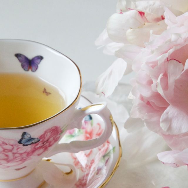 cozy up with a warm cup of tea to ease your mind and soothe yourself