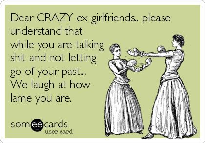 crazy ex girlfriends a message for husbands crazy ex girlfriend funny pinterest girlfriends messages and ecards
