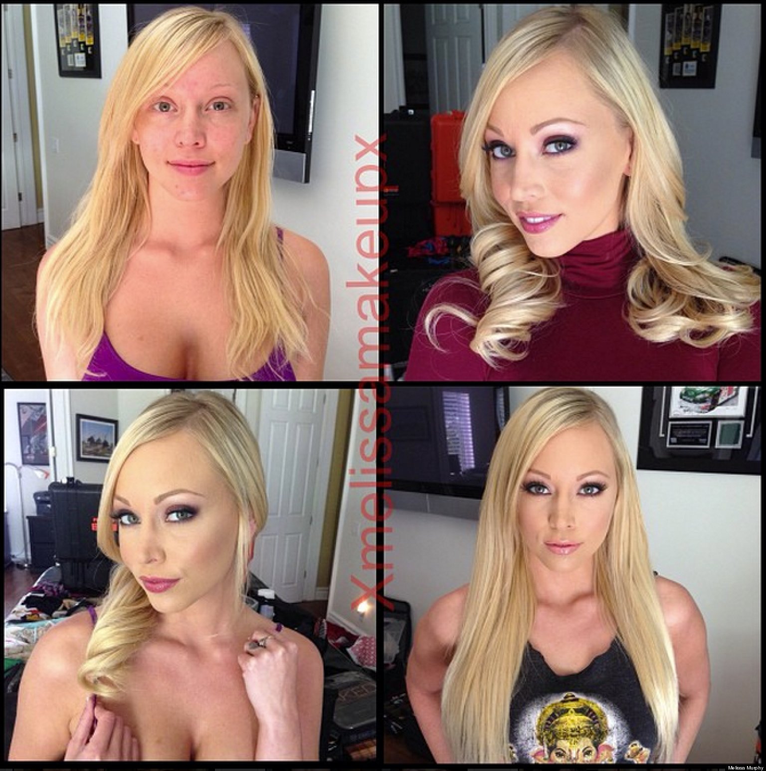 crazy world balls porn stars without makeup more before and after pictures melissa