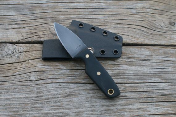 custom belt neck edc knife on etsy knifeworks pinterest edc knife knives and etsy