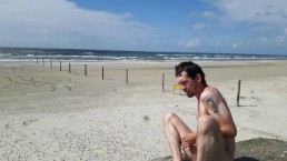 danish naked young guy beach in outdoor