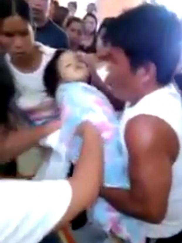 dead filipino child who woke up at her own funeral pronounced