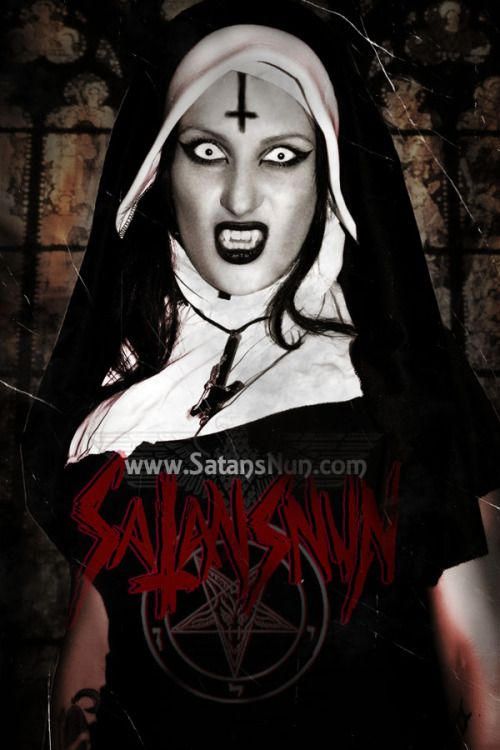 demoniccunt blasphemy nun demoniccunt com facebook com satansnun satan misbehaving nuns pinterest black