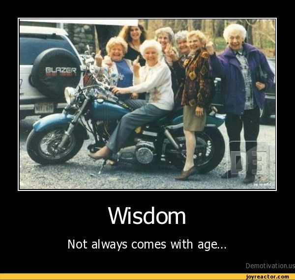 demotivational posters see more humor aging animated wisdomnot always comes with