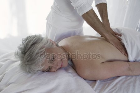depositphotos woman receiving back massage