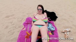 desire deluca bikini at the beach sucking and fucking 9