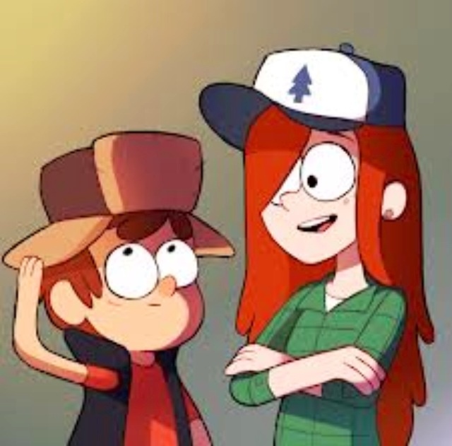 dipper and wendy switch hats wendy sorta reminds me of marcelline