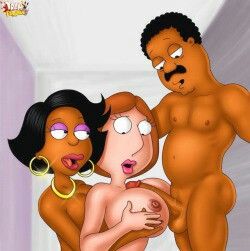 dirty browns from cleveland show and lois griffin enjoys hardcore sex a trois 3