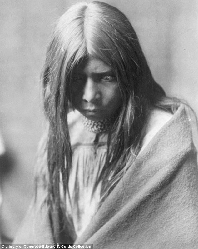 dreams a young native american zosh clishn who belonged to the apache photographed