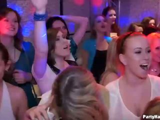 drunk horny girls get felt up at a nightclub disco
