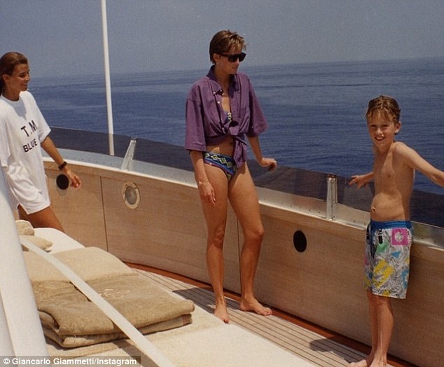 effortless cool princess diana has appeared in a rare candid photo posted to instagram