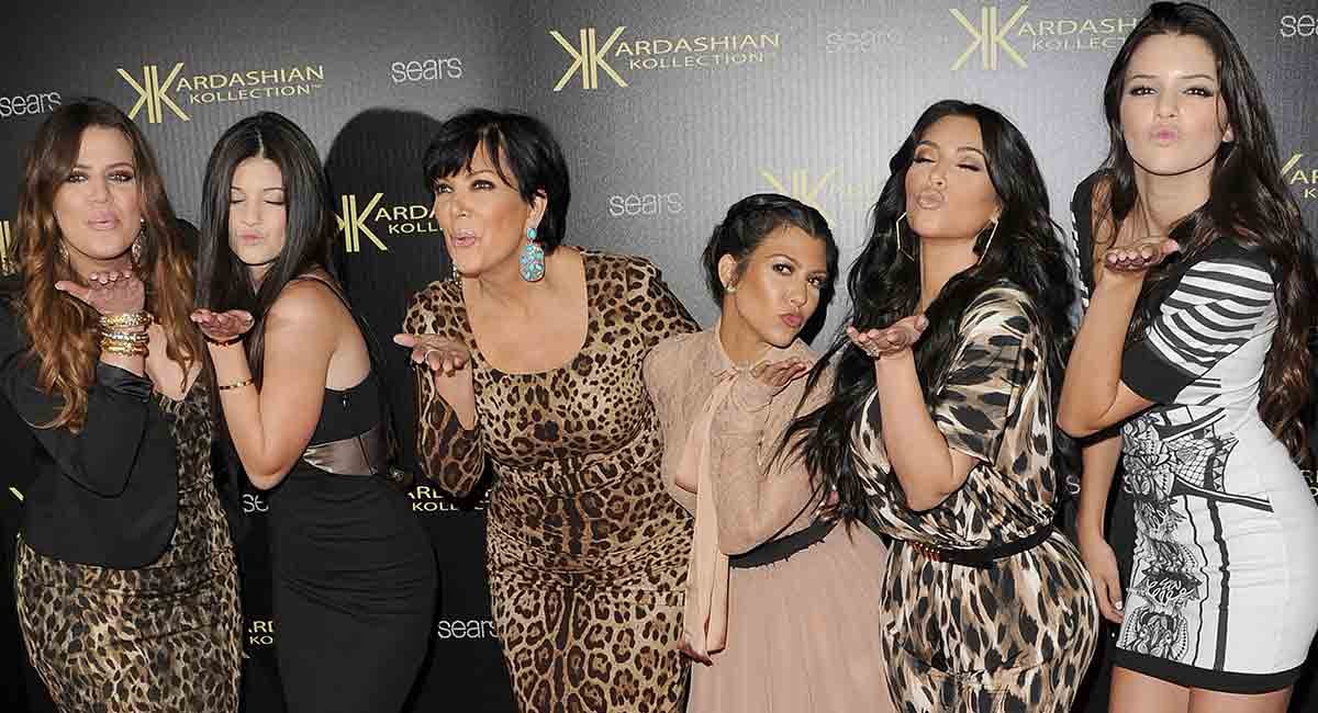 el clan kardashian con kylie kendall jenner incluidas