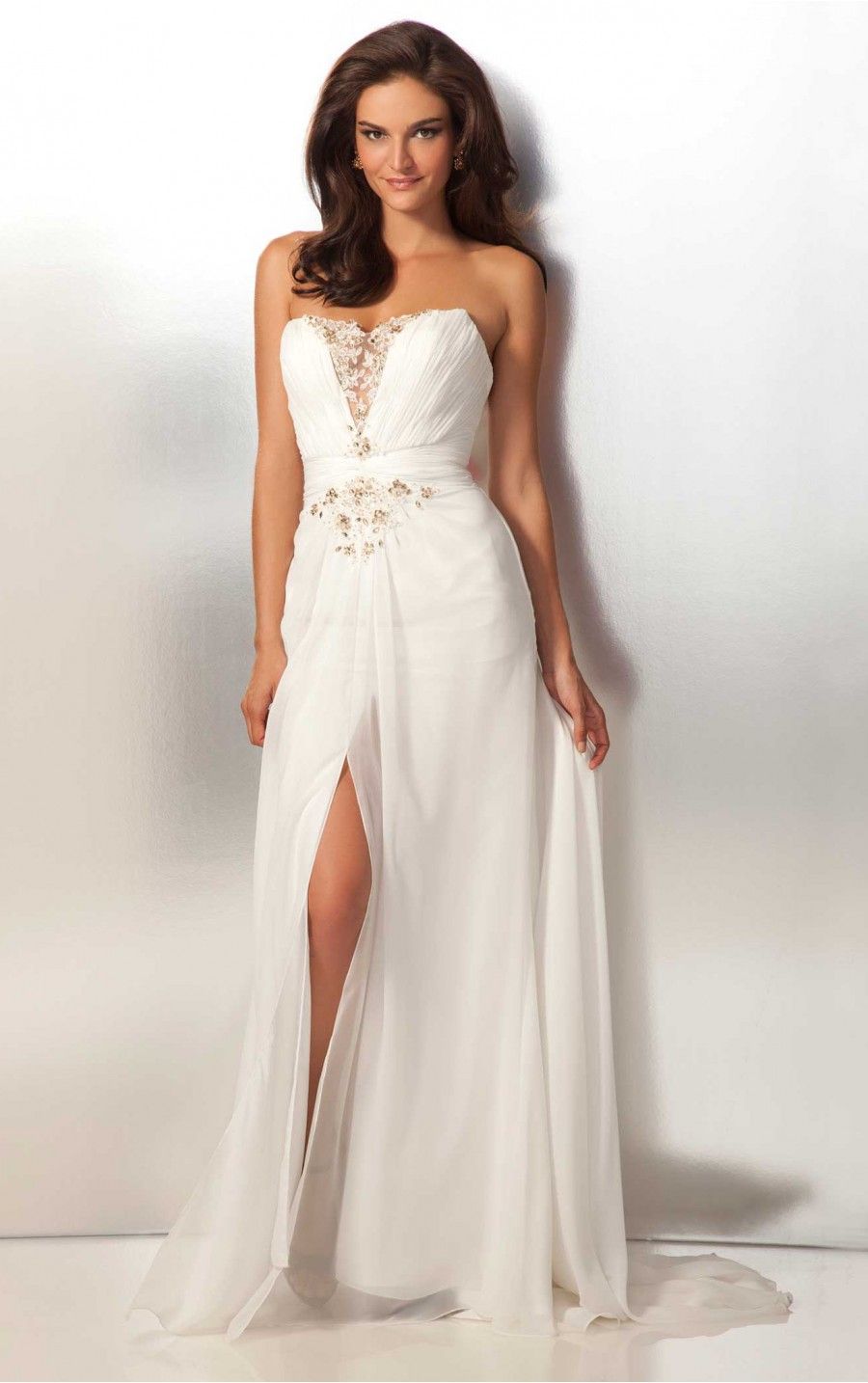 elegant white sheath floor length sweetheart dress dresses