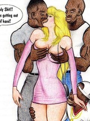 Adult Interracial Wife Cartoon - Interracial wife comics - MegaPornX.com