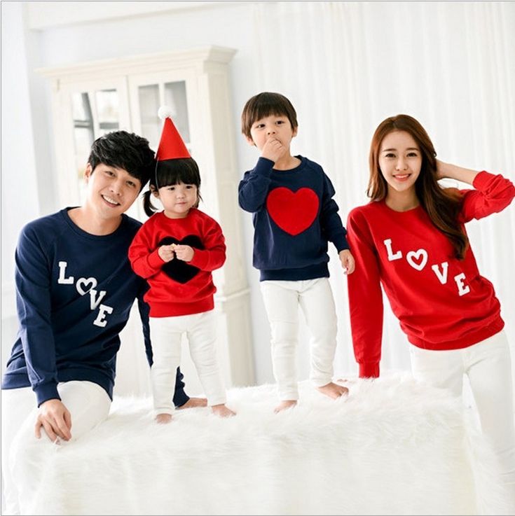 family costumes christmas sweater look children matching clothes father baby long sleeve mother daughter son shirts