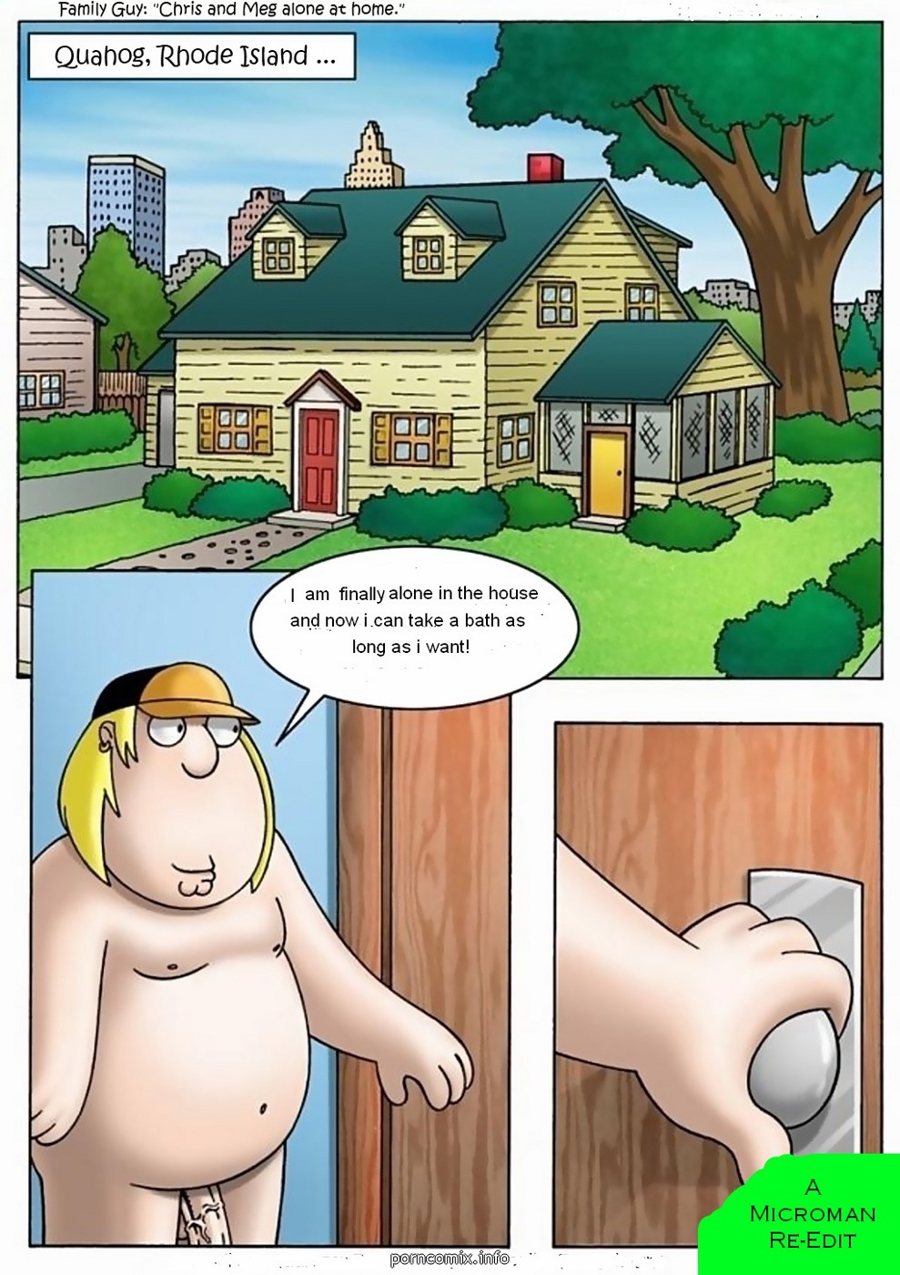 family guy chris and meg alone at home porn comix