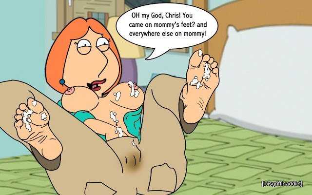 family man lois indulges a family sole fetish with chris