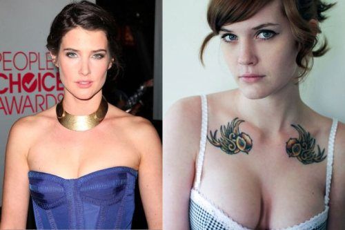 female celebs and their porn star doppelgangers photos celebrity pictures and celebrity