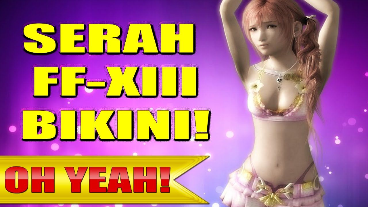 final fantasy xiii serah bikini sexy wet with hentai porn music 1