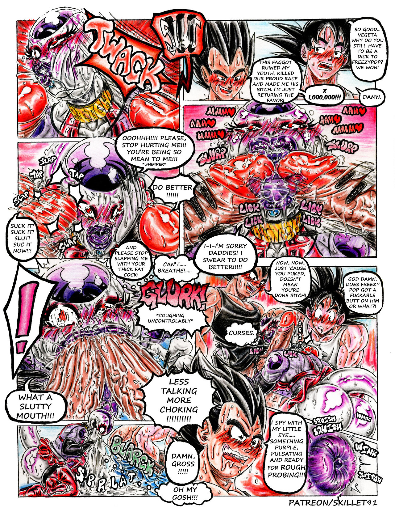 Goku and chichi comic - MegaPornX.com
