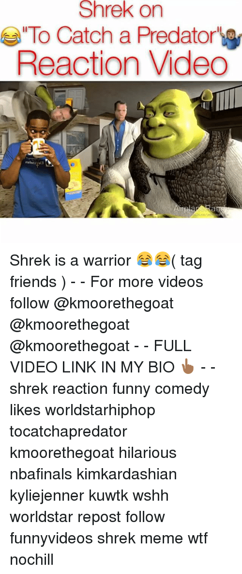 friends funny and meme shrek on to catch a predator reaction video