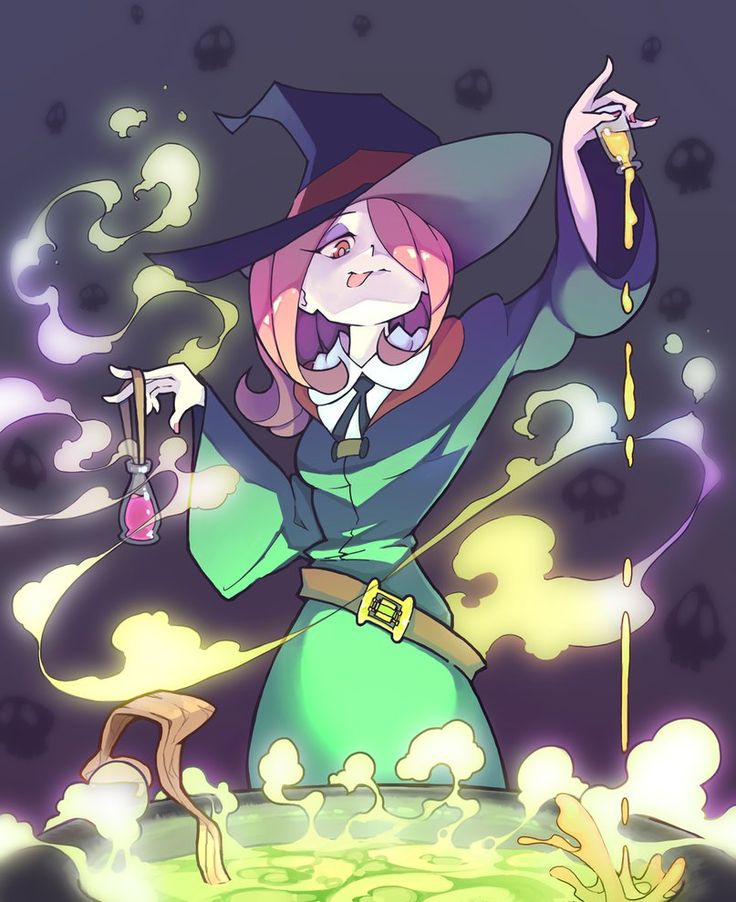 from little witch academia finally i finish a halloween themed piece on time