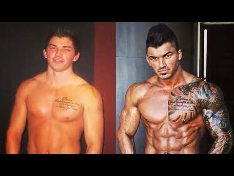 from skinny to fit muscular ripped fitness body transformation youtube