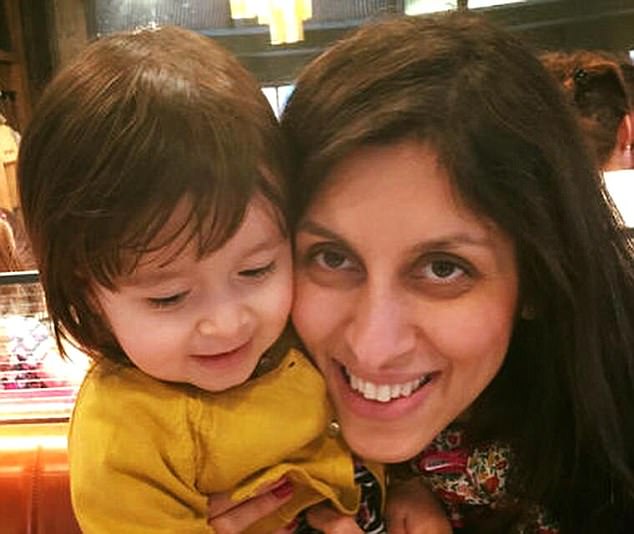 gabriella pictured with her mother has been staying with her grandparents in iran while