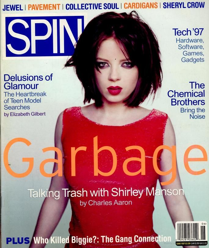 garbage spin jun spin magazine in the pinterest
