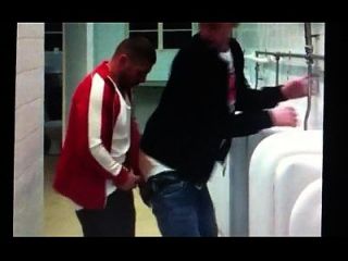 gay fuck in public bathroom caught on tape free tubes look 2