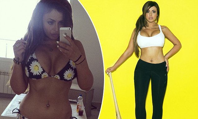 geordie shores holly hagan shows off new slimline figure in sexy holiday selfies daily mail online