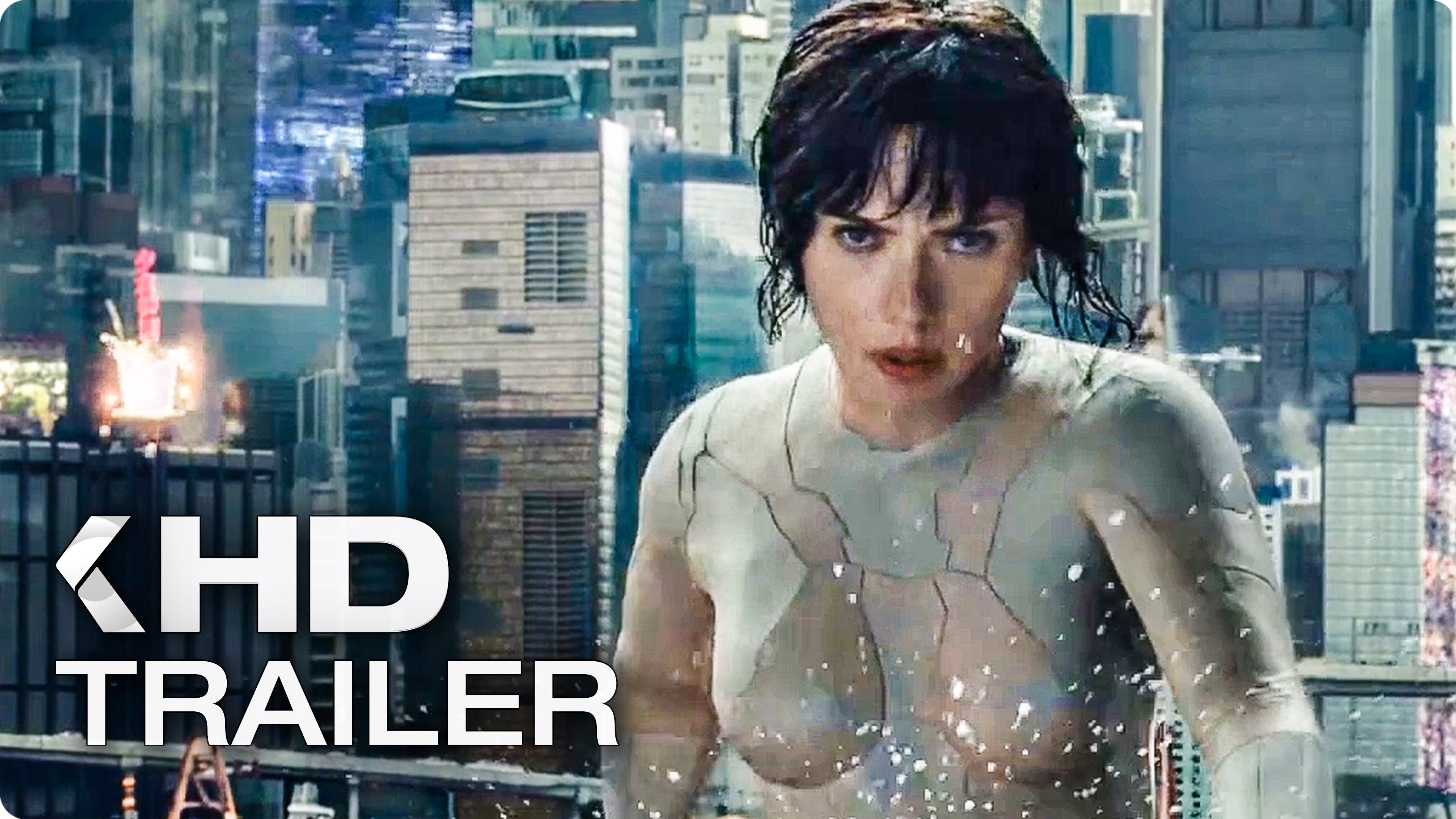 ghost in the shell trailer teaser movies pinterest