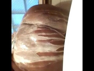 ginger waterfalls inch soapy ass