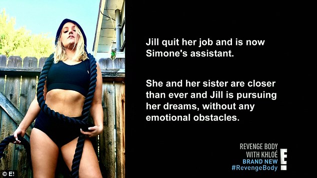 going strong an update said that jill quit her job and was now simones assistant