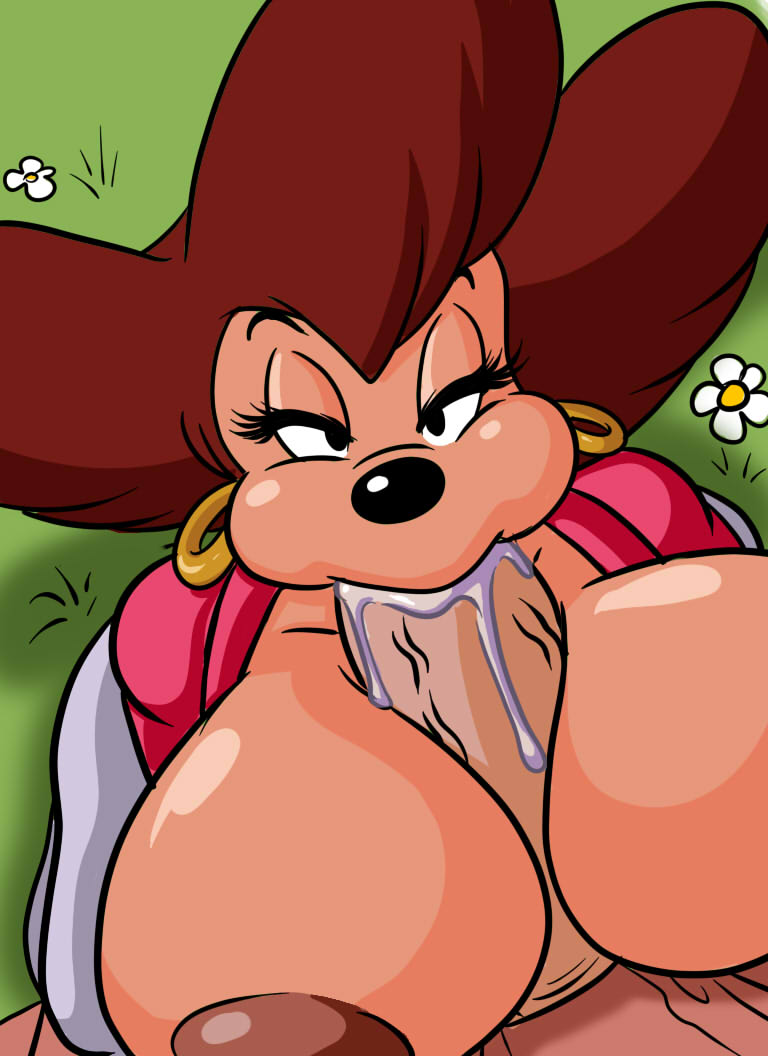 goof troop rule anthro areola big breasts canine