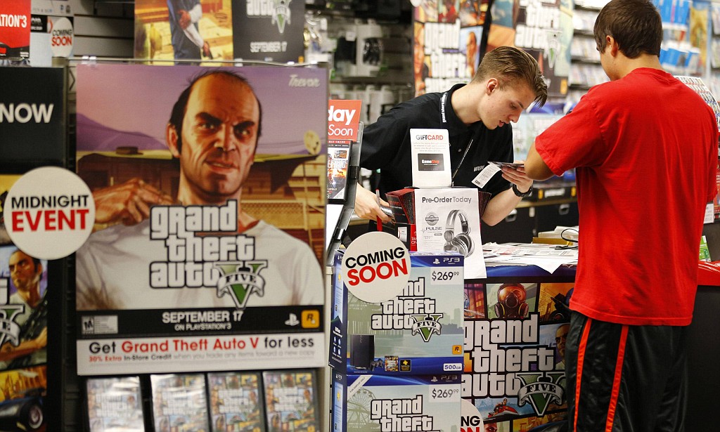 grand theft auto game store clerk slams parents who buy ultra violent game for young children daily mail online