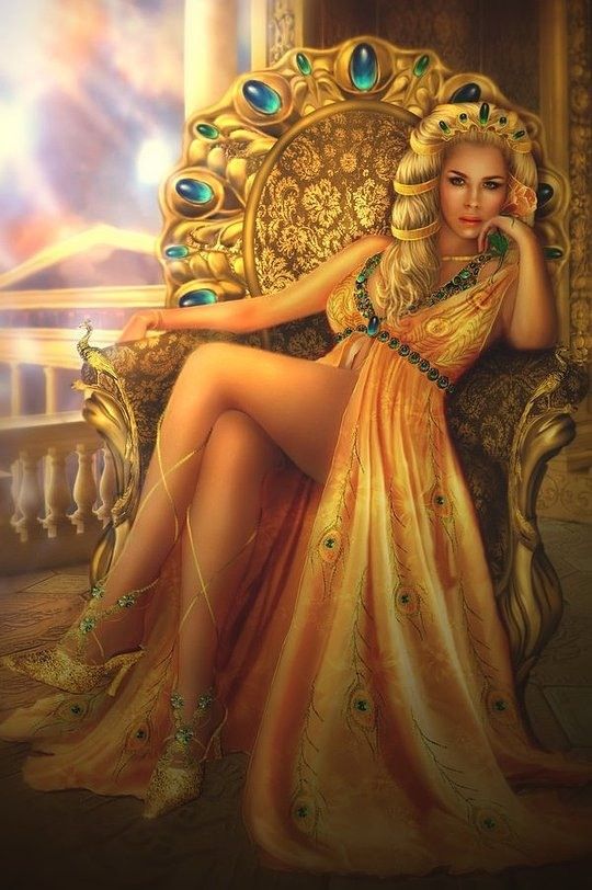 hera juno greek goddess art picture liliaosipova beautiful work and it would look like her but her hair is too curly
