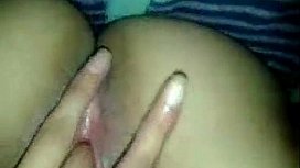 home alone indian girl fingering for her partner
