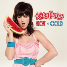 hot cold official single cover katy perry