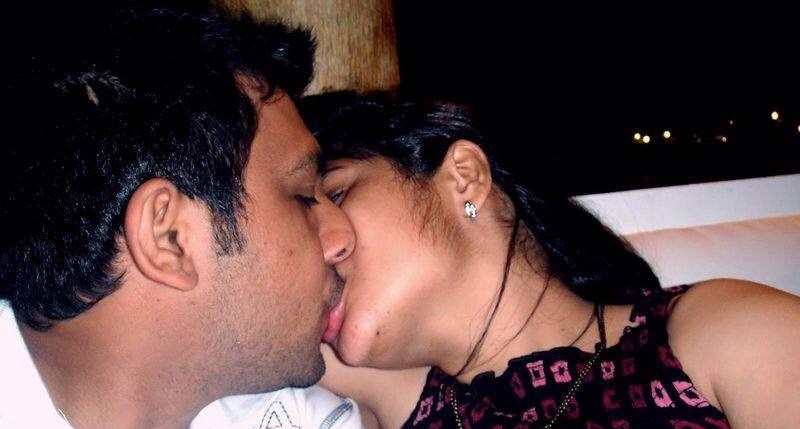 hot indian desi couple kissing and romantic sex photos 2