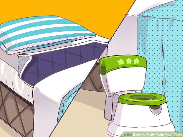 how to potty train your child with pictures wikihow