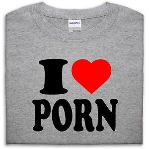 i love porn shirt top heart gift men girl women boy sex dirty 2