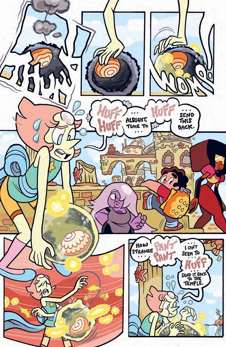 im loving these steven universe comics from boomstudios 1