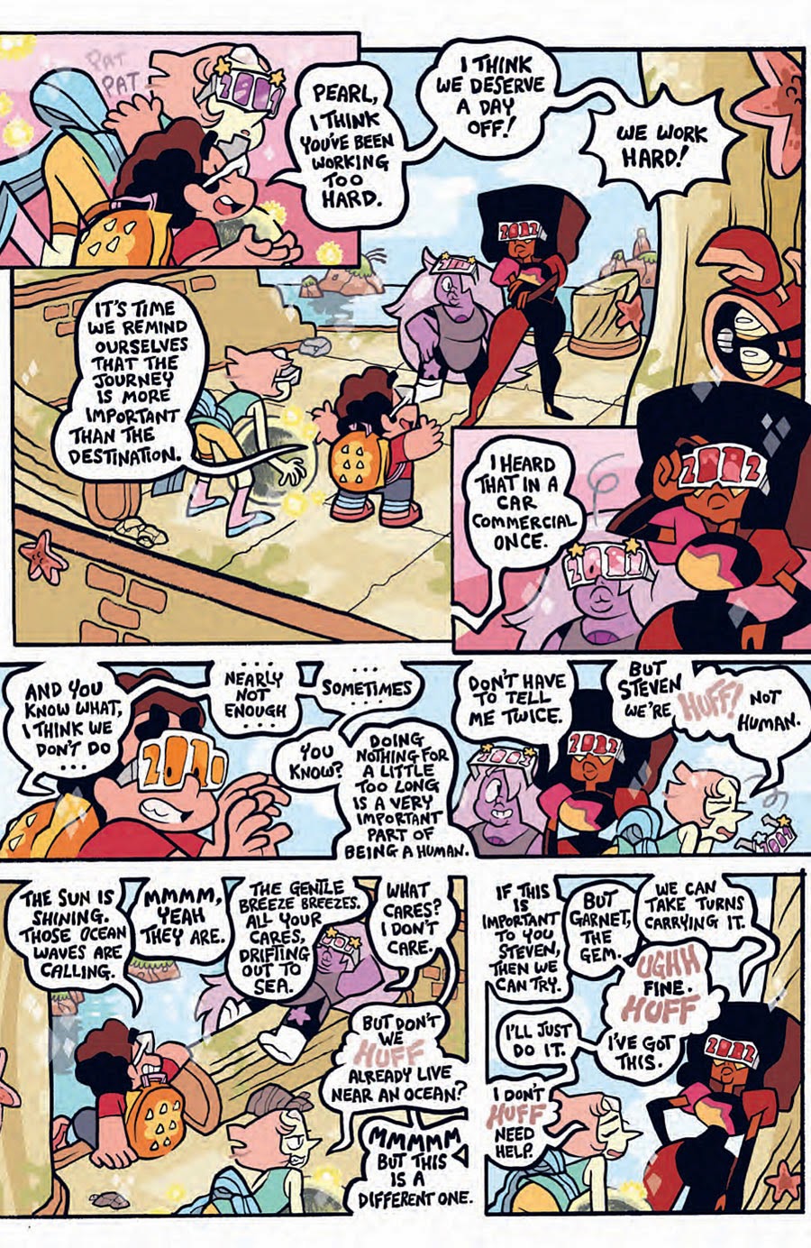 im loving these steven universe comics from boomstudios 6